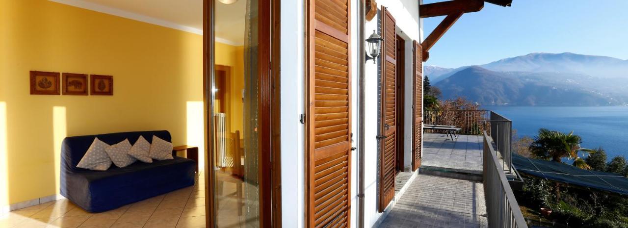 Casa Vista Castelli Lägenhet Cannobio Exteriör bild